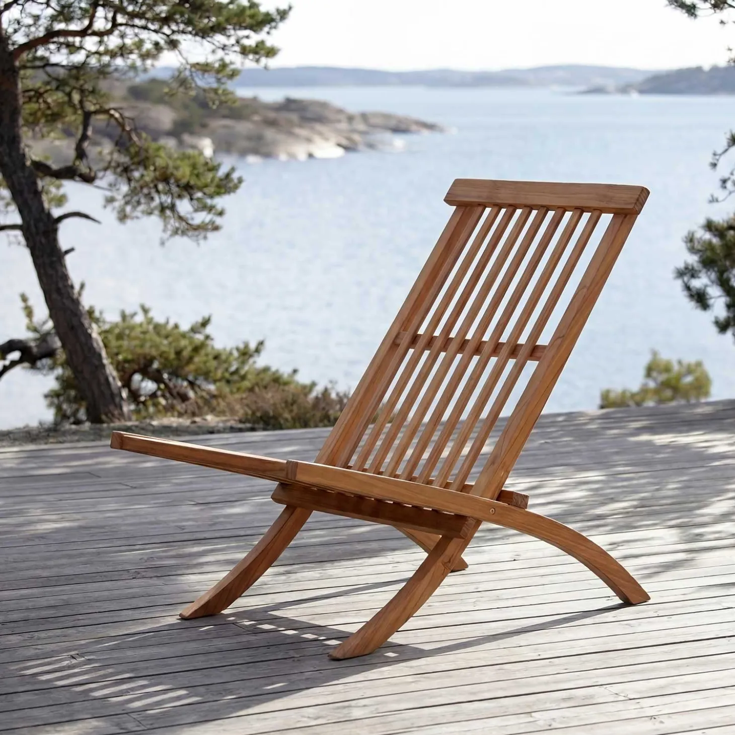 Lobby Loungefåtölj Teak