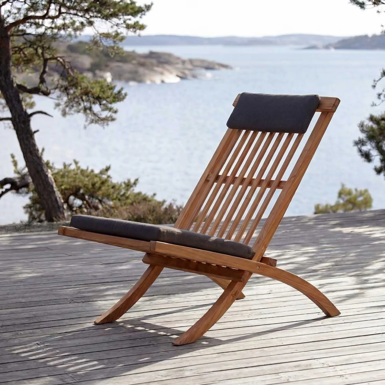 Lobby Loungefåtölj Teak