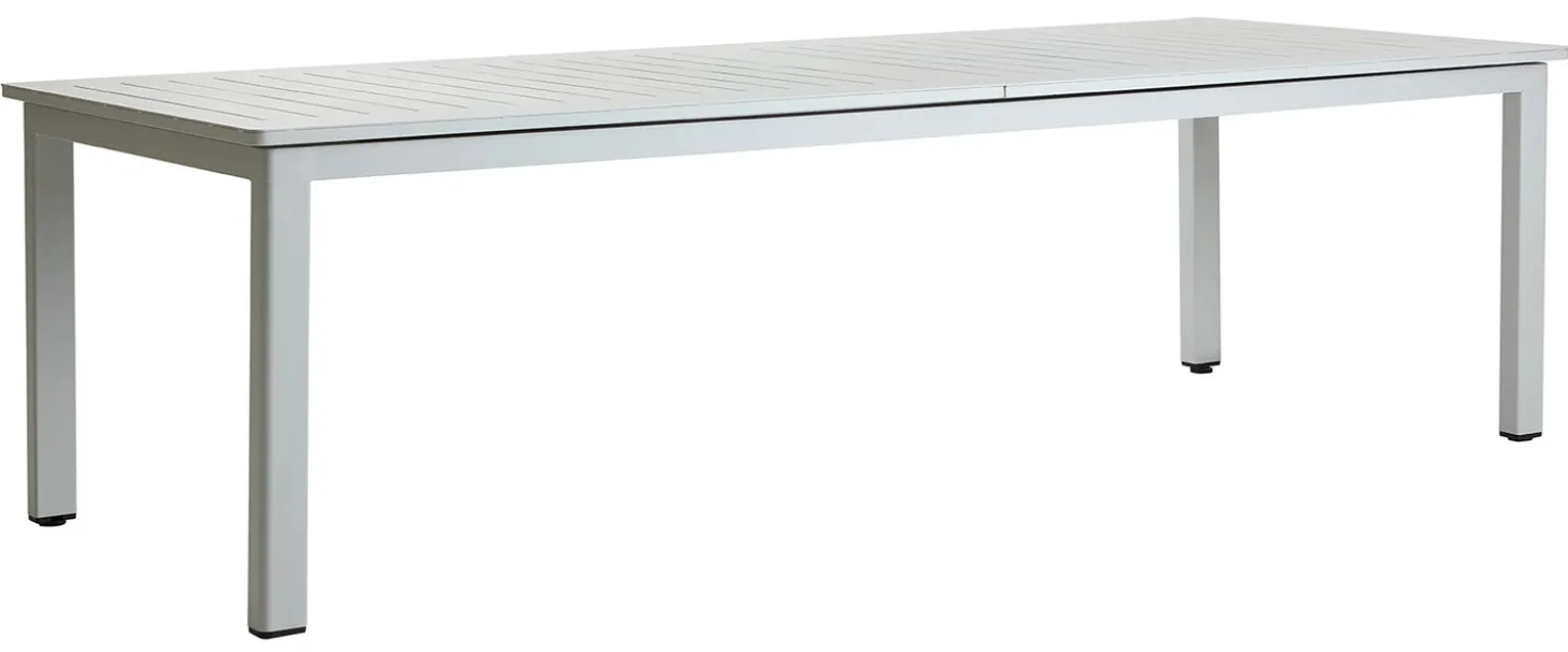 Lomma XL 260-380x100 cm Utebord Light Grey