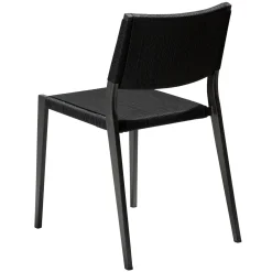 Loop Stol Black, Antiquet Brass