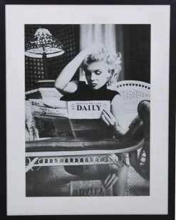 Marilyn Daily News Tavla 70x90cm