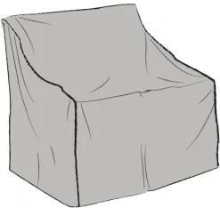 Möbelskydd Fåtölj 95x102 cm Grå