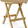 Moni Sidobord 50 cm Rund Teak