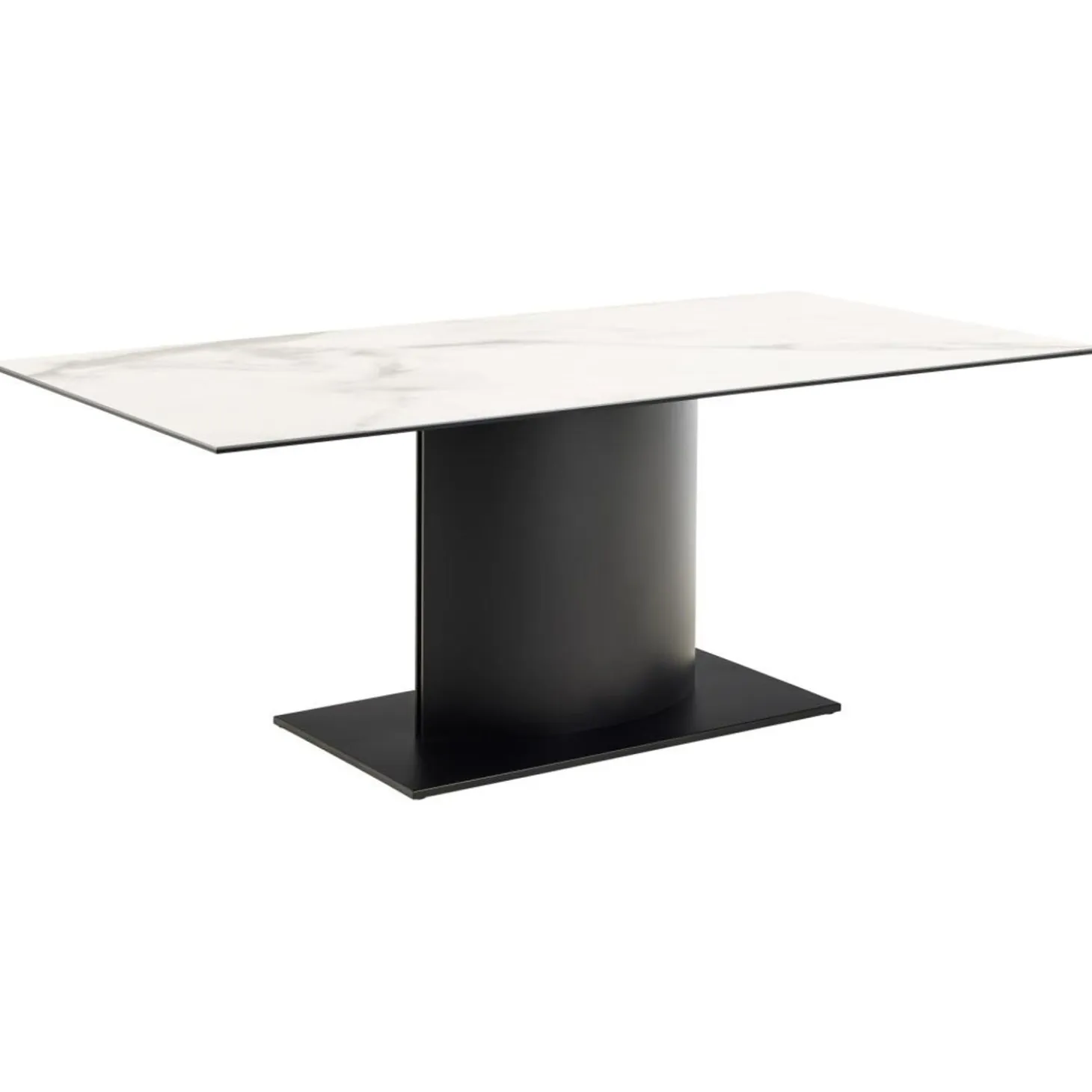 Murcia Matbord 200x100 cm Keramik Vit Akranes