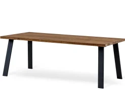 Narvik Matbord Ek/Svart 210cm