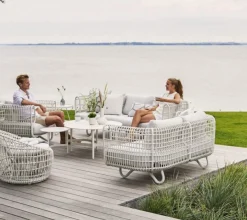 Nest 3-sits Soffa White