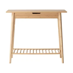 Noble 90x35 cm Avlastningsbord Bambu