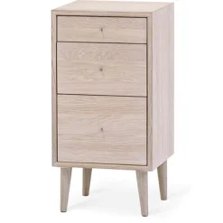 Nordik Byrå 38 x 75 cm Vitoljad Ek