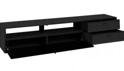 Oculus Mediabänk 176 cm Svart Ek
