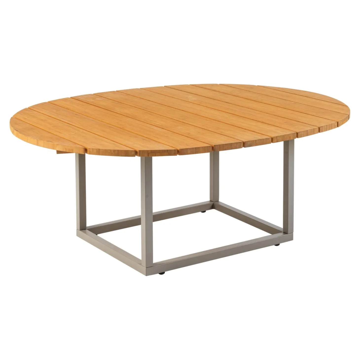 Olive Soffbord 110x80 cm Khaki/Bambu