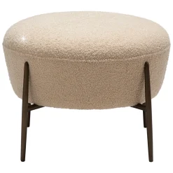 Orbit Fotpall Frosted Almond