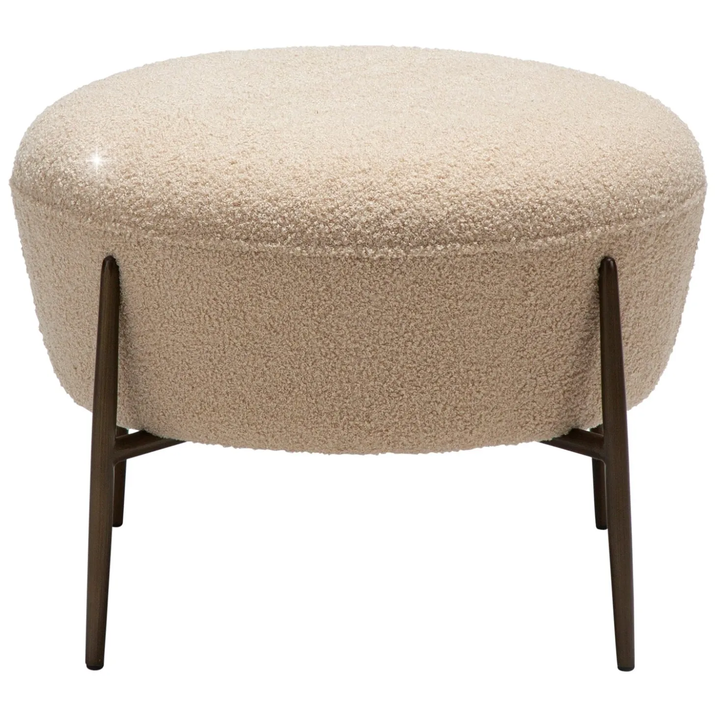 Orbit Fotpall Frosted Almond