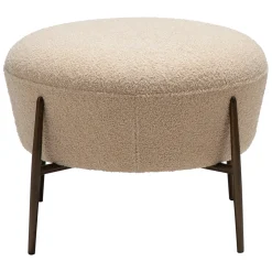 Orbit Fotpall Frosted Almond