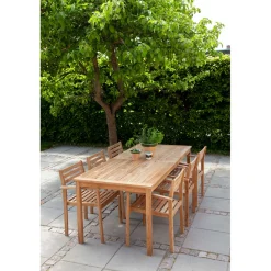 Oxford/Rosenholm Trädgårdsbord 210x90 cm i Teak