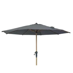 Parasoll 300 cm Mörkgrå
