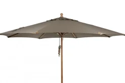 Parma Träparasoll Ø 3,5 m Trä/Taupe