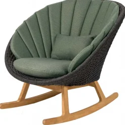 Peacock Gungstol Grå