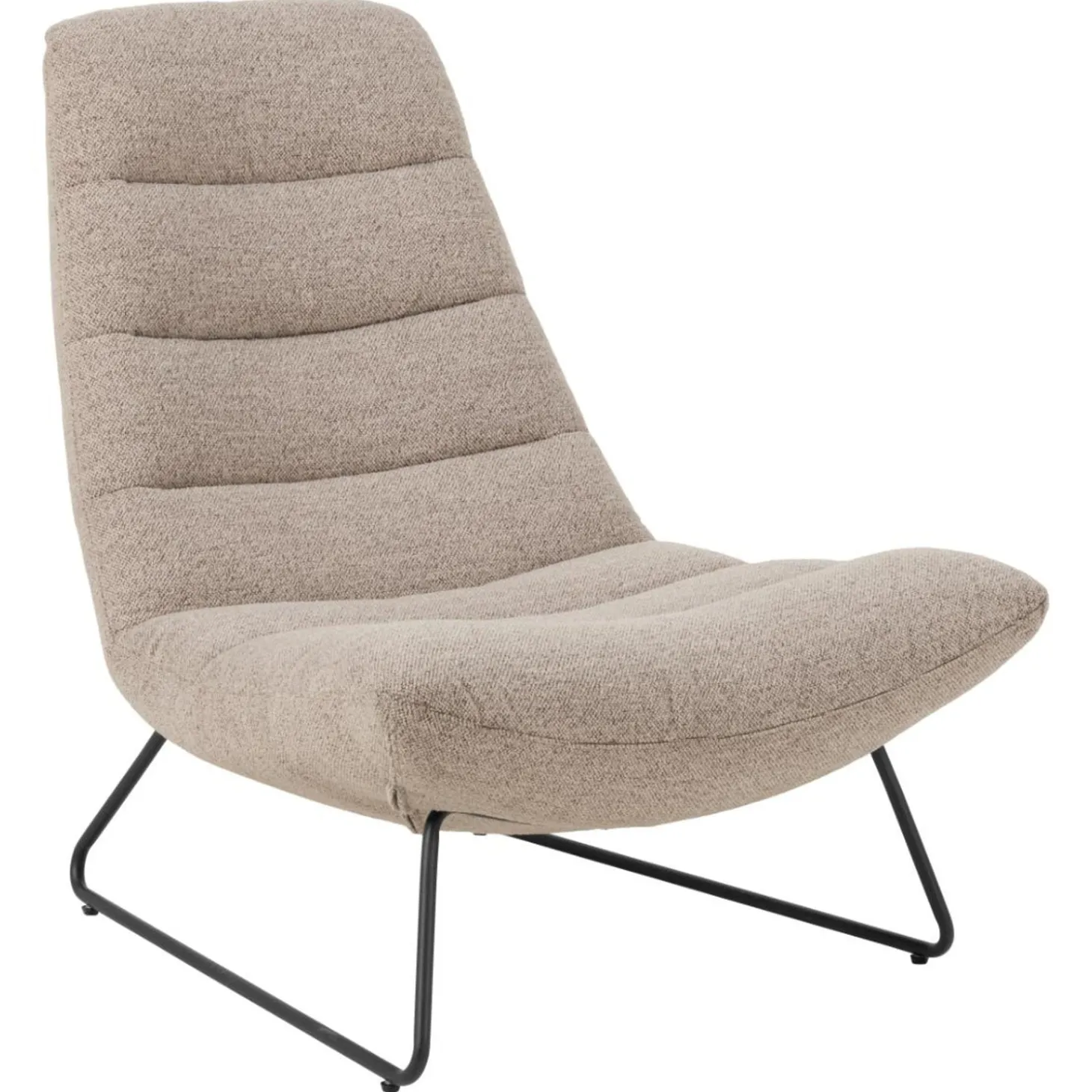 Pessac Loungefåtölj Monza tyg Beige
