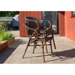 Äppelhed Caféstol Brun