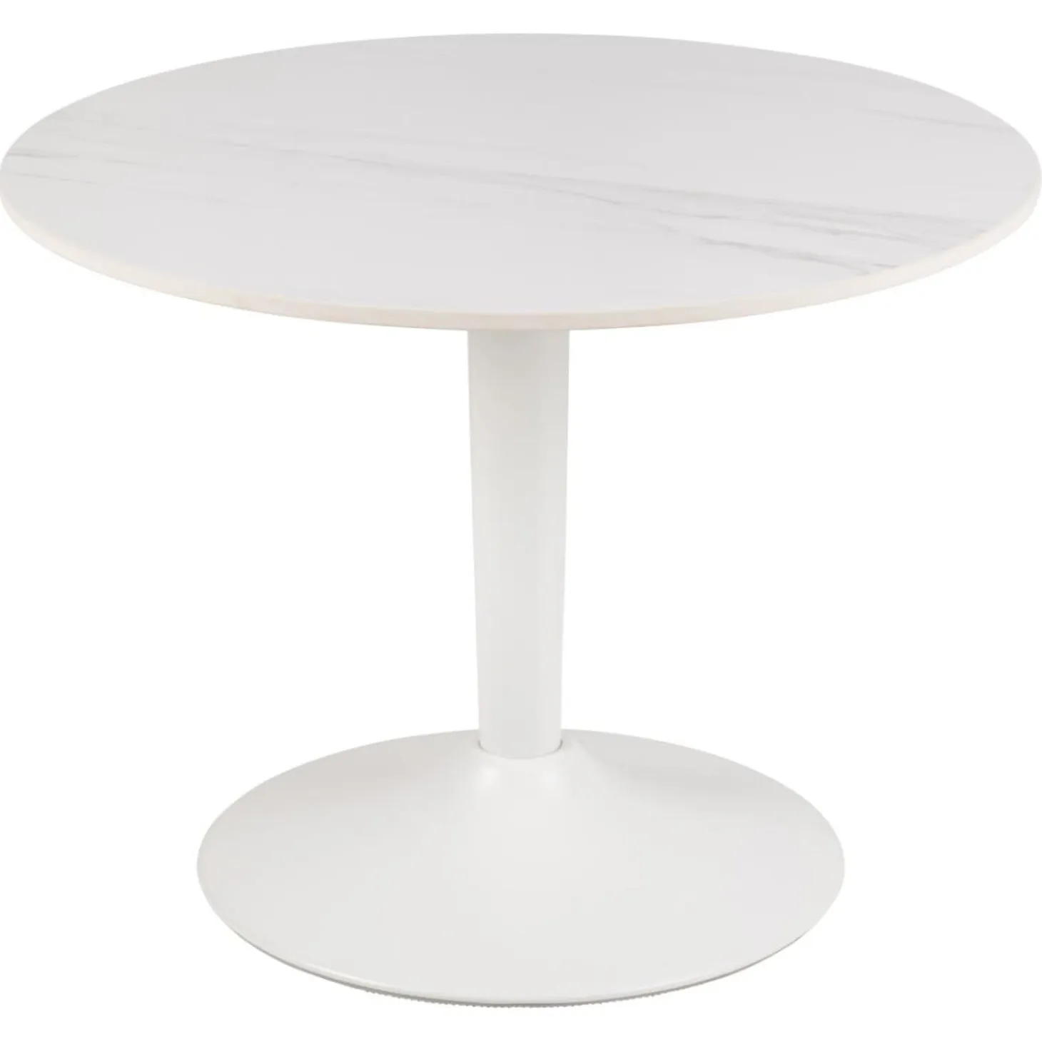 Rennes Soffbord Rund 60 cm Vit Unico