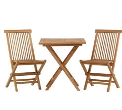 Rimini Cafegrupp 70x70 cm Teak