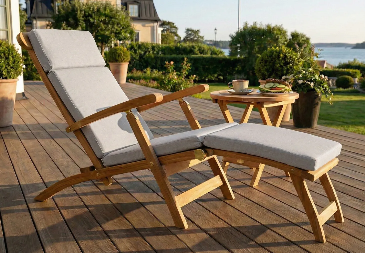 Rimini Däckstol Teak