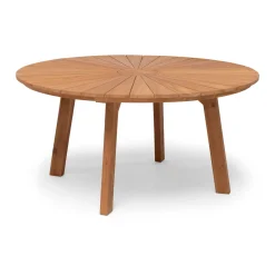 Ringsjö Utebord Ø150 cm Brun