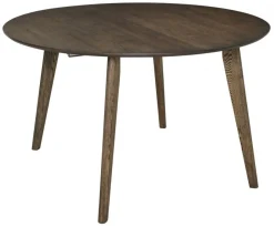 Sagene Matbord 110 cm Mörkbrun Ek