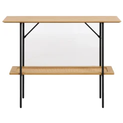 Segmento 100 cm Avställningsbord Naturlig