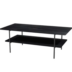 Segmento Soffbord Svart, 55x110 cm