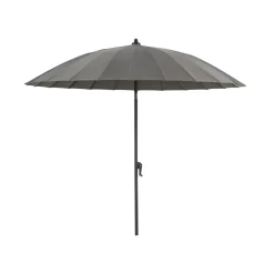 Shanghai Parasoll 2,7 m Aluminium/Grå
