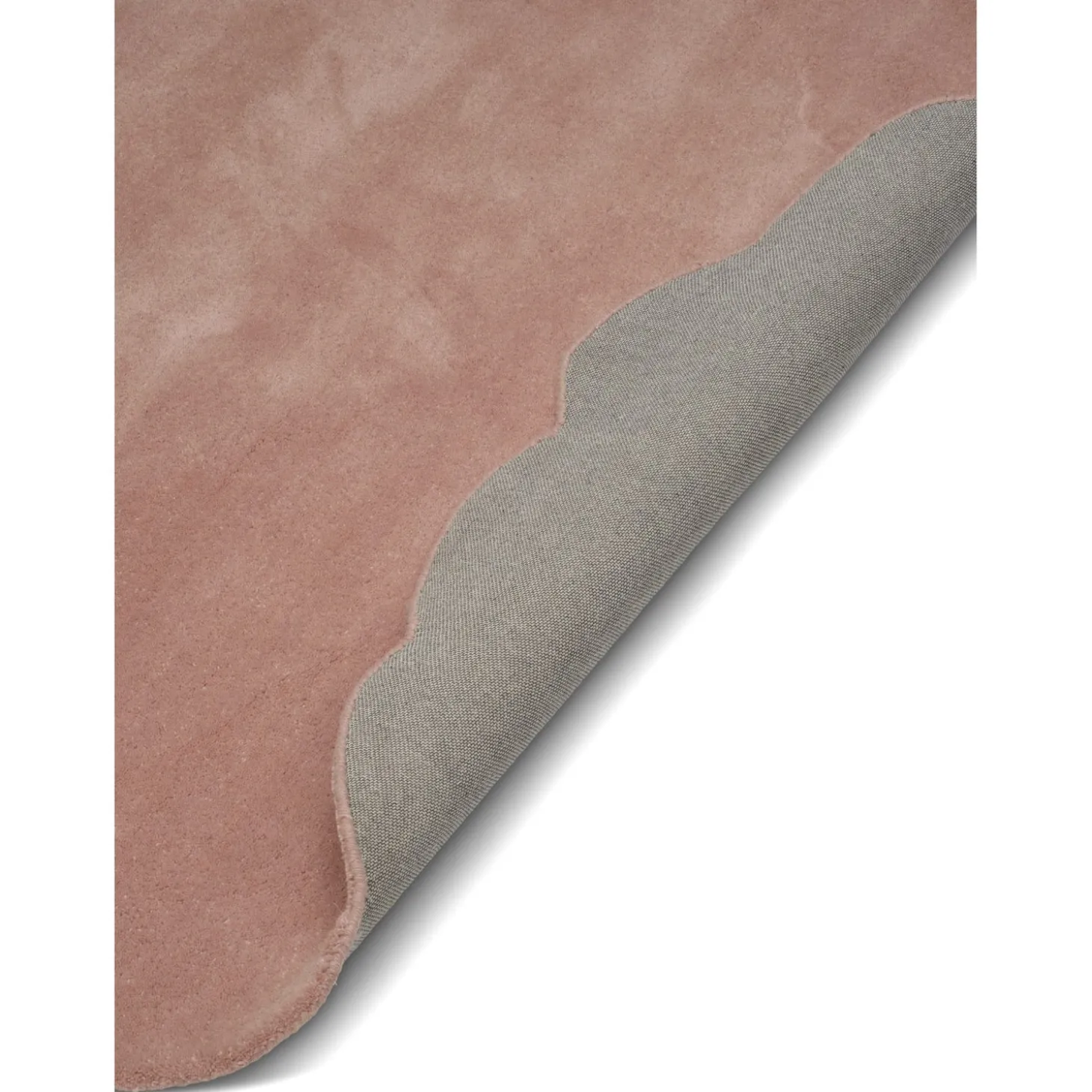 Shell Rund 120 cm Matta Rosa