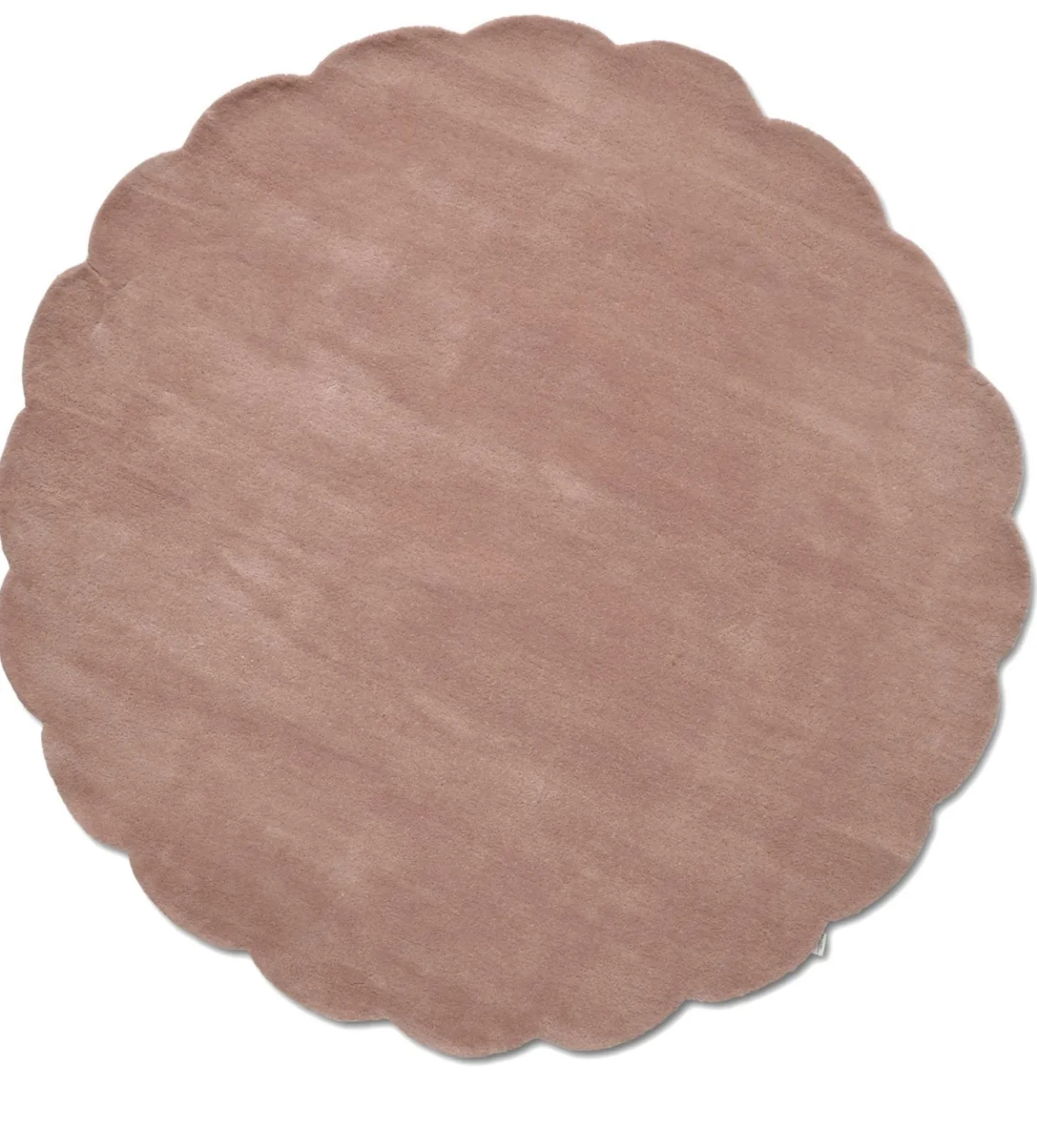 Shell Rund 120 cm Matta Rosa
