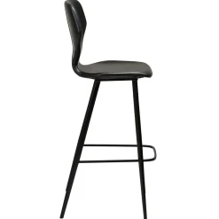 S.I.T Barstol Vintage Black Art.Leather 80 cm