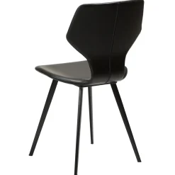 S.I.T Stol Vintage Black Art.Leather, Black