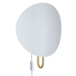 Spargo Vägglampa Vit/Mässing