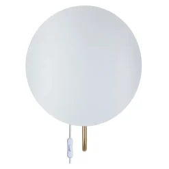 Spargo Vägglampa Vit/Mässing
