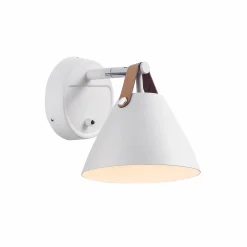 Strap Vägglampa Vit