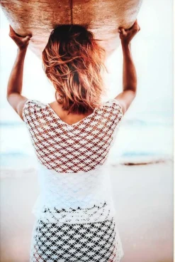Surf Blanco Tavla 80x120cm