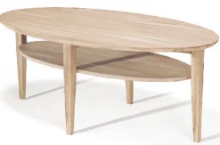 Tango Soffbord Ellips 130cm Vitoljad Ek