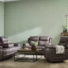 Teddy 2-Sits Reclinersoffa Manuell Brun