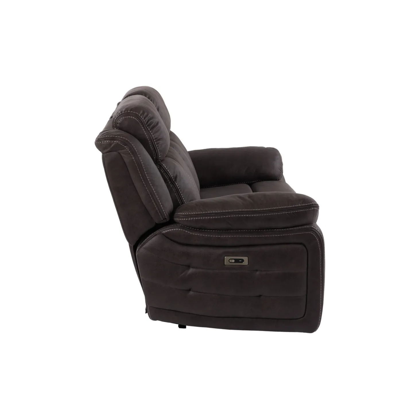Teddy 2-Sits Reclinersoffa Manuell Brun