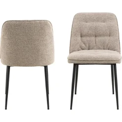 Toulon Matstol Monza tyg Beige
