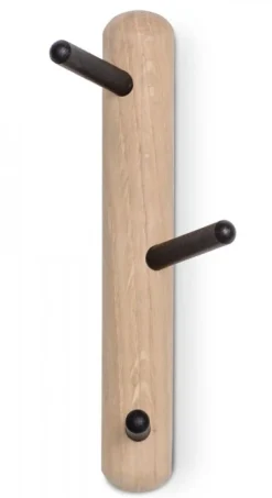 Twist Klädhängare med 3 krokar Vitoljad Ek