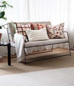 Una Spårbar Ullmatta Beige/Off White