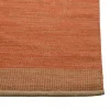 Una Spårbar Ullmatta Rust/Beige