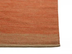 Una Spårbar Ullmatta Rust/Beige