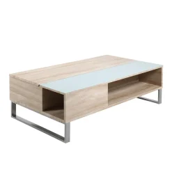 Veijle Soffbord 110x60 cm Ljus Ek
