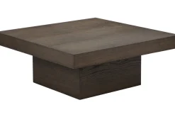 Vento Soffbord 100x100 cm Brun Ek