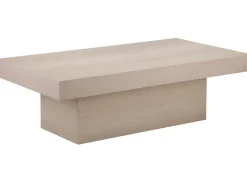 Vento Soffbord 130x70 cm Vitpigmenterad Ek
